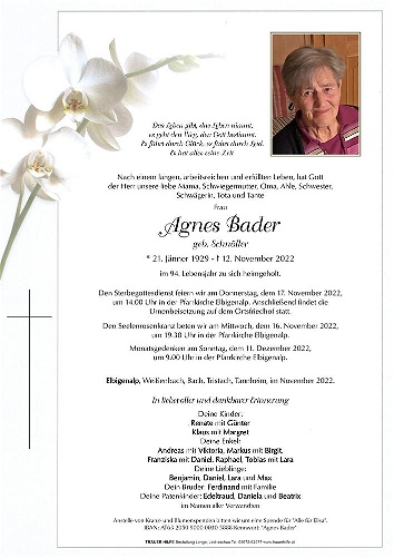 Agnes Bader
